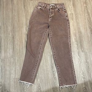 Pacsun High Rise Straight Jeans